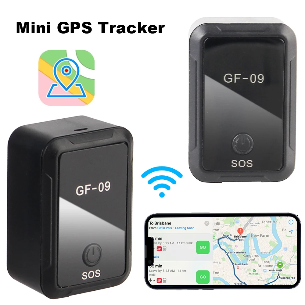 Mini Car Tracker Real-time Vehicle Locator SOS WIFI Tracker Anti-theft GPS GPS Real Time Tracking Locator Device