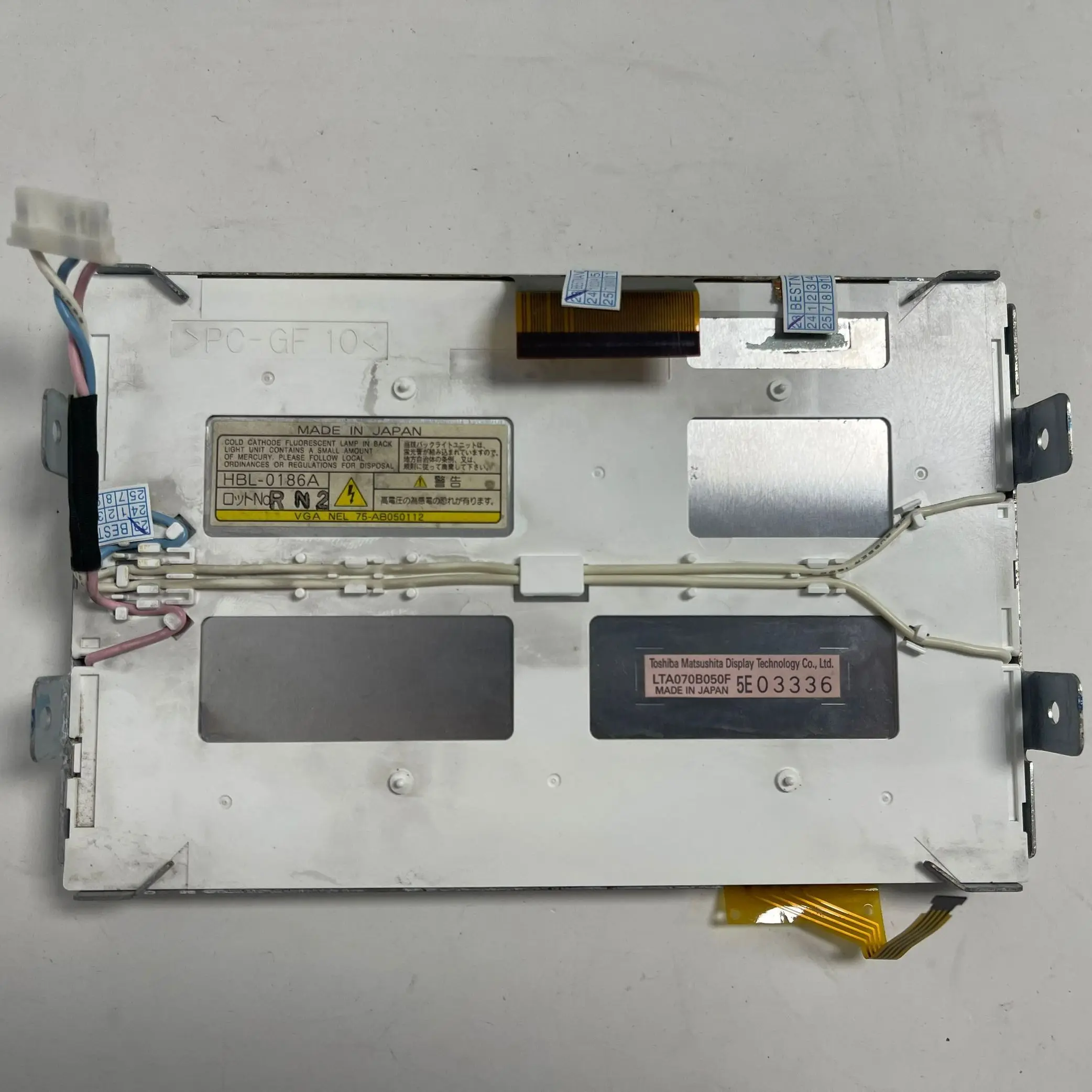 7.0" LCD LTA070B054F LTA070B052F LTA070B050F display touch screen for Lexus Toyota Land Cruiser car dvd navigation