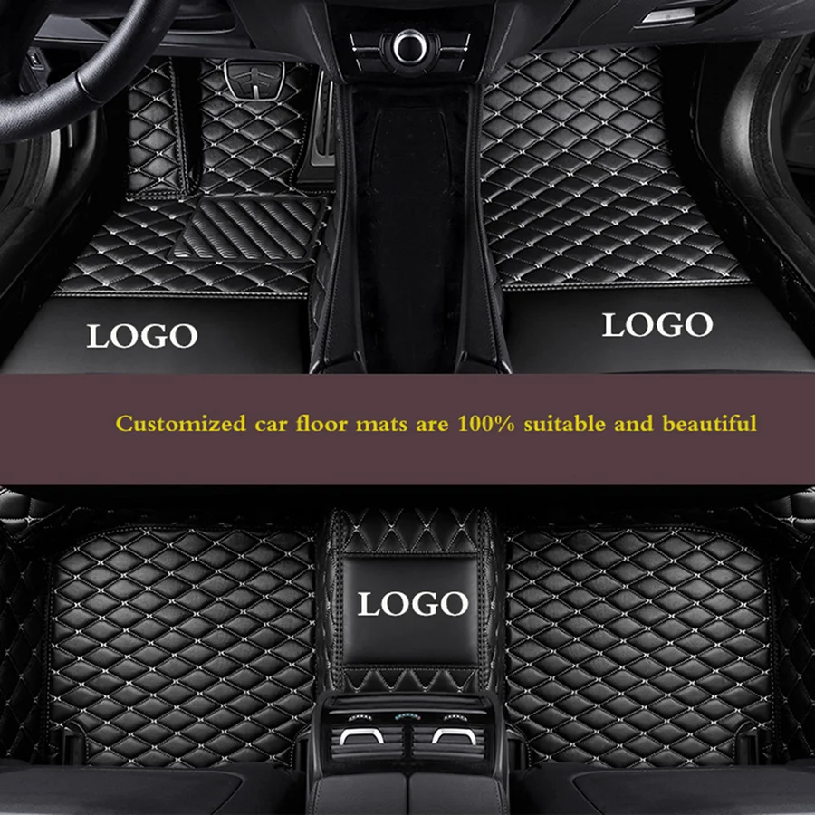 BHUAN Custom Leather Car Mat For Jaguar All Models XF XJ 6/8/12 XK XKR