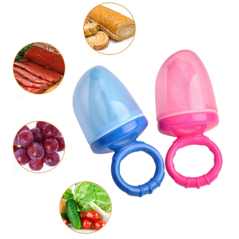 Baby Pacifier Baby Pacifier Fresh Food Nibbler Feeder soother Newborn Safety Feeding Nipple Mesh Bag Chew Fruits Vegetables Chupeta Soother