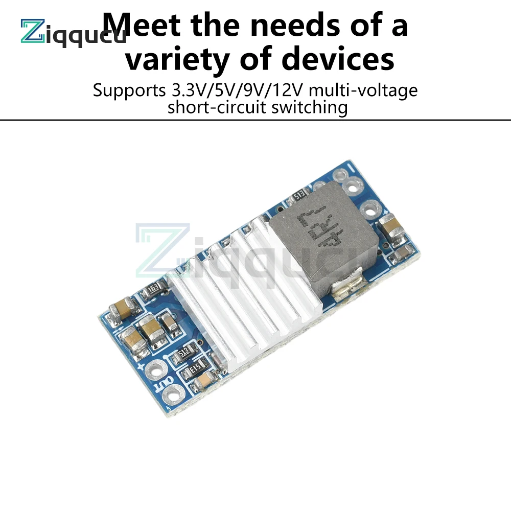 Module Boost Buck 3.3V/5V/9V/12V pour Drone Batterie Extra - Lot de 3