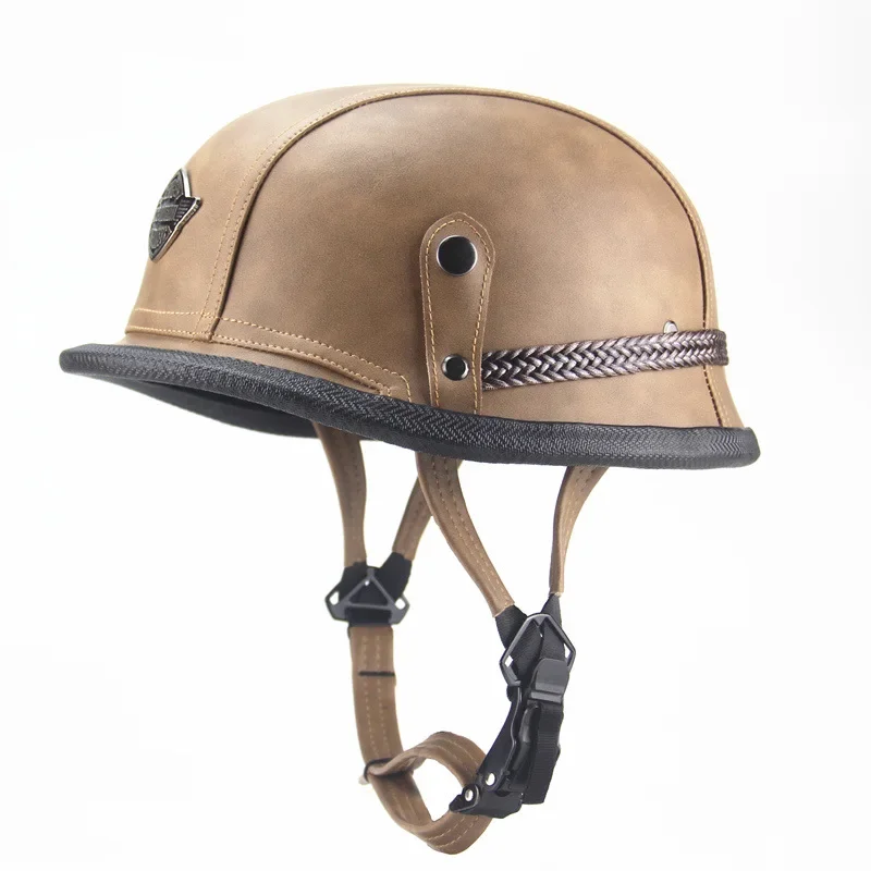 

Helmet Motorcycle for Adults and Safety Downhill Vintage Retro Enduro Casco De Seguridad Half Open Face Helmet
