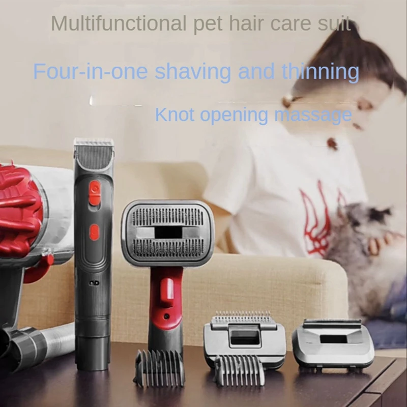 

Cat Dog Brush Hair Trimmer Accessories Attachment For Dyson V7 V8 V10 V11 V15 Vacuum Cleaner