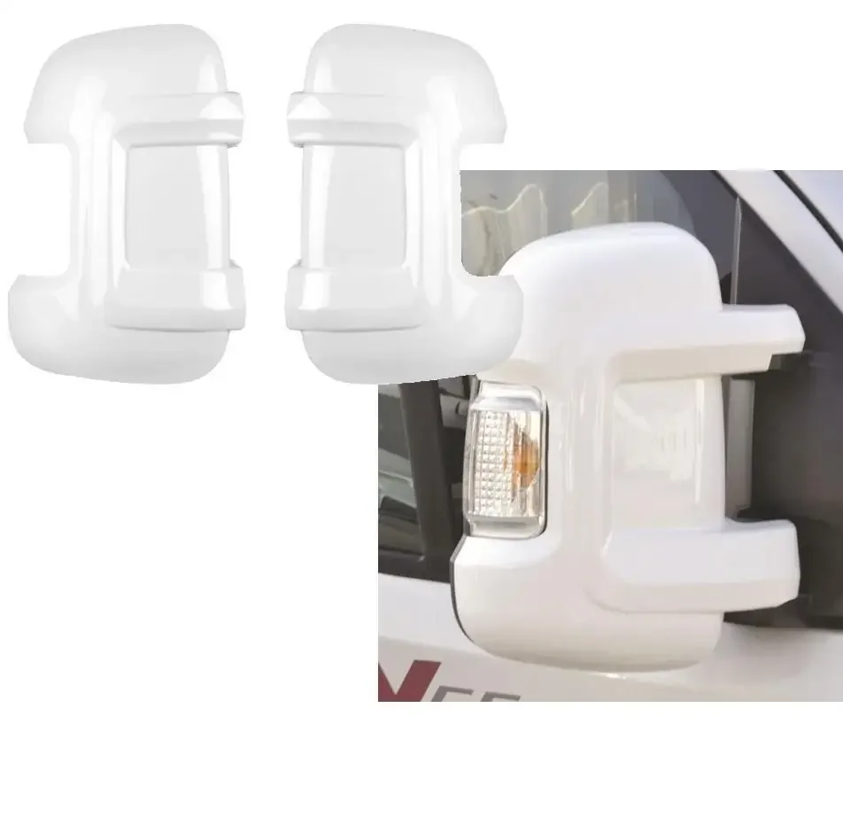 Coperture Specchietti Retrovisori Fiat Ducato - 2 Pezzi Per Braccio Lungo, Con Luce Indicatrice