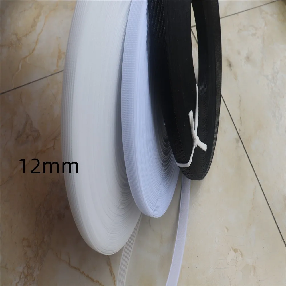 12mm 50Yards Rigilene Polyester/Plastic Boning For Nursing Cover /Lingerie Acessories / Wedding Dress/ Bustle