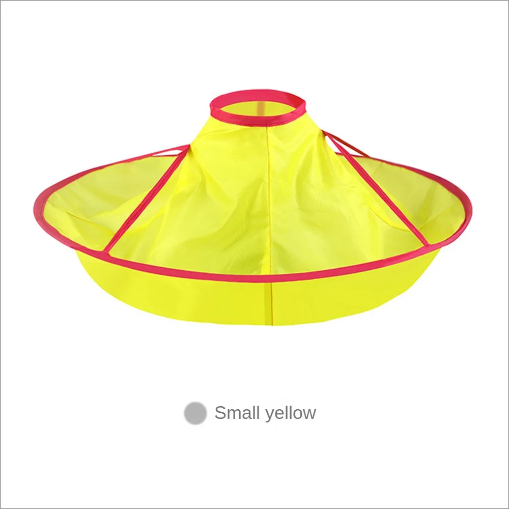 Description Picture 6 of item1~5PCS Hair Cutting Cloak Umbrella Capes Cutting Cloak Wrap Hair Shave Apron Hair Barber Gown Cover Household Cleaning Protecter
