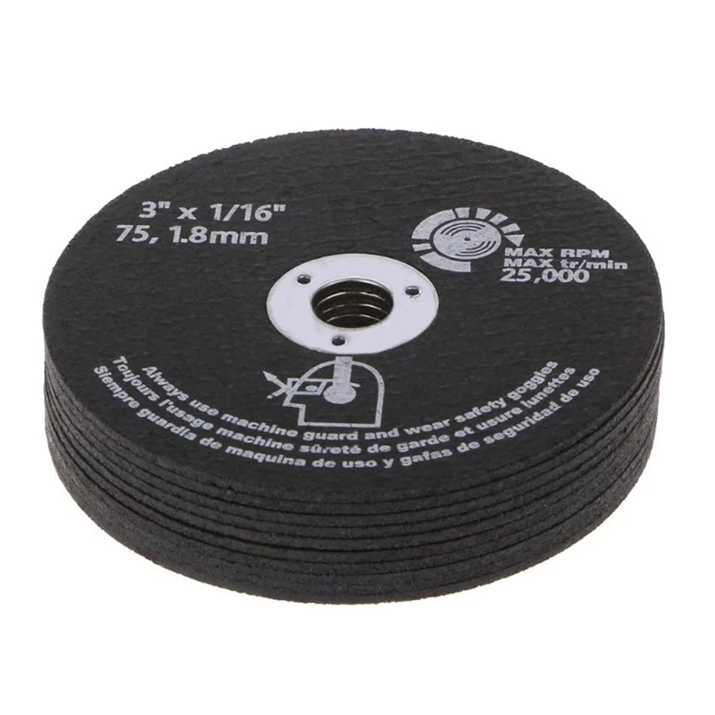

5Pcs 75mm Angle Grinder Cutting Disc Mini Circular Saw Blade Stainless Steel Metal Cutting Rotary Tool