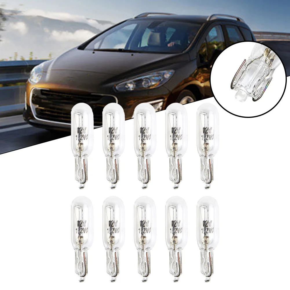 

10PCS T5 286 12V/1.2W Car Dashboard Light Bulb Or Instrument Panel Bulb Quality-Auto-Acesssories Vehicles