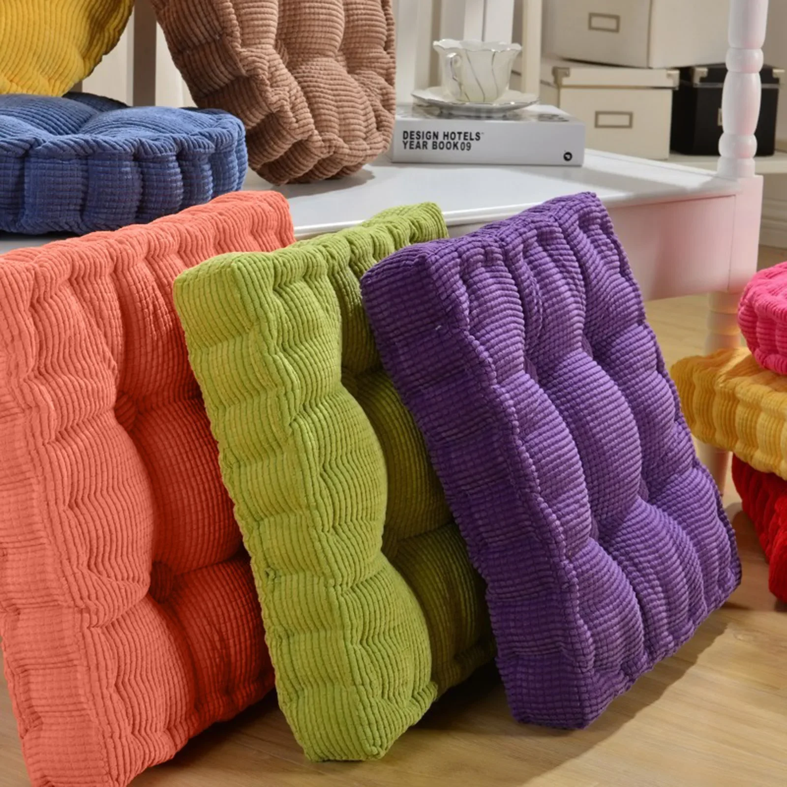 Square tatami chair cushion image 13