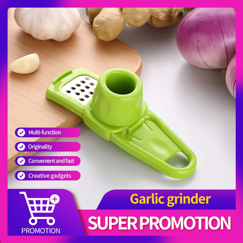 Multifunction Garlic Press Kitchen Chopper Garlic Crusher Manual Garlic
