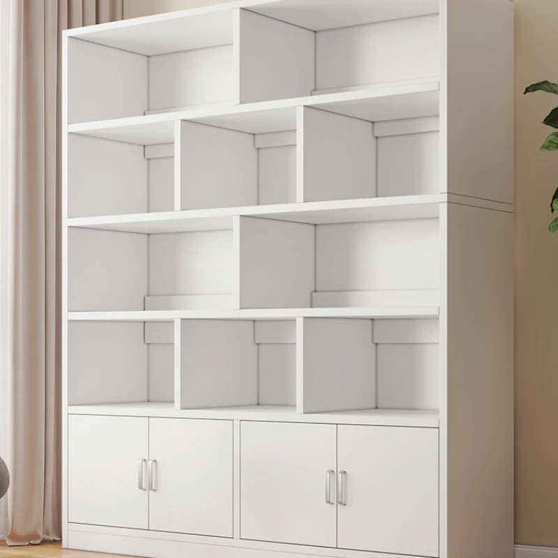 

Современная книжная полка для спальни, угловая Высокая деревянная полка для буфета, книжная полка, ящик, боковая шкала, строительные леса, мебель для дома RR50BC