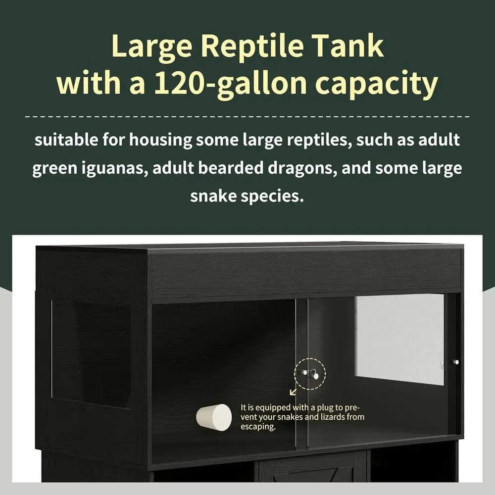 120 Gallon Reptile Tank 2