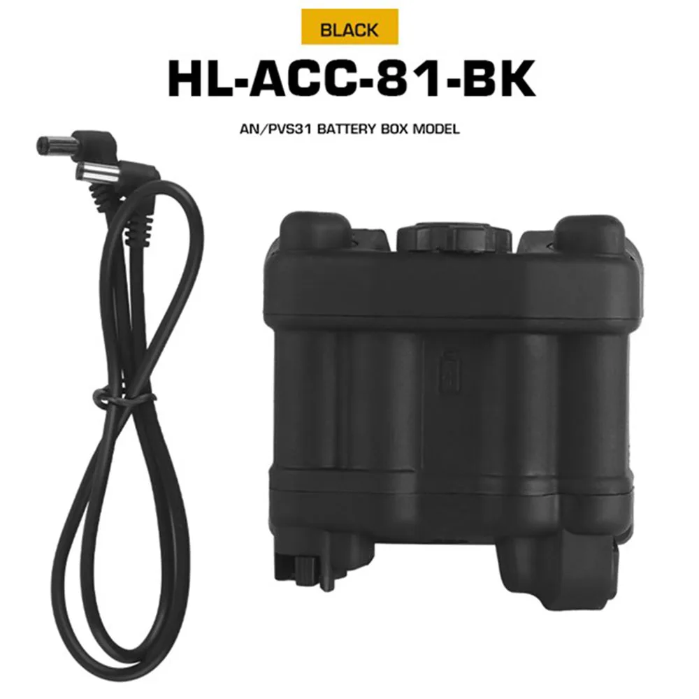 Tactical Helmet NVG AN/PVS-31 Battery Box Dummy Model No Function