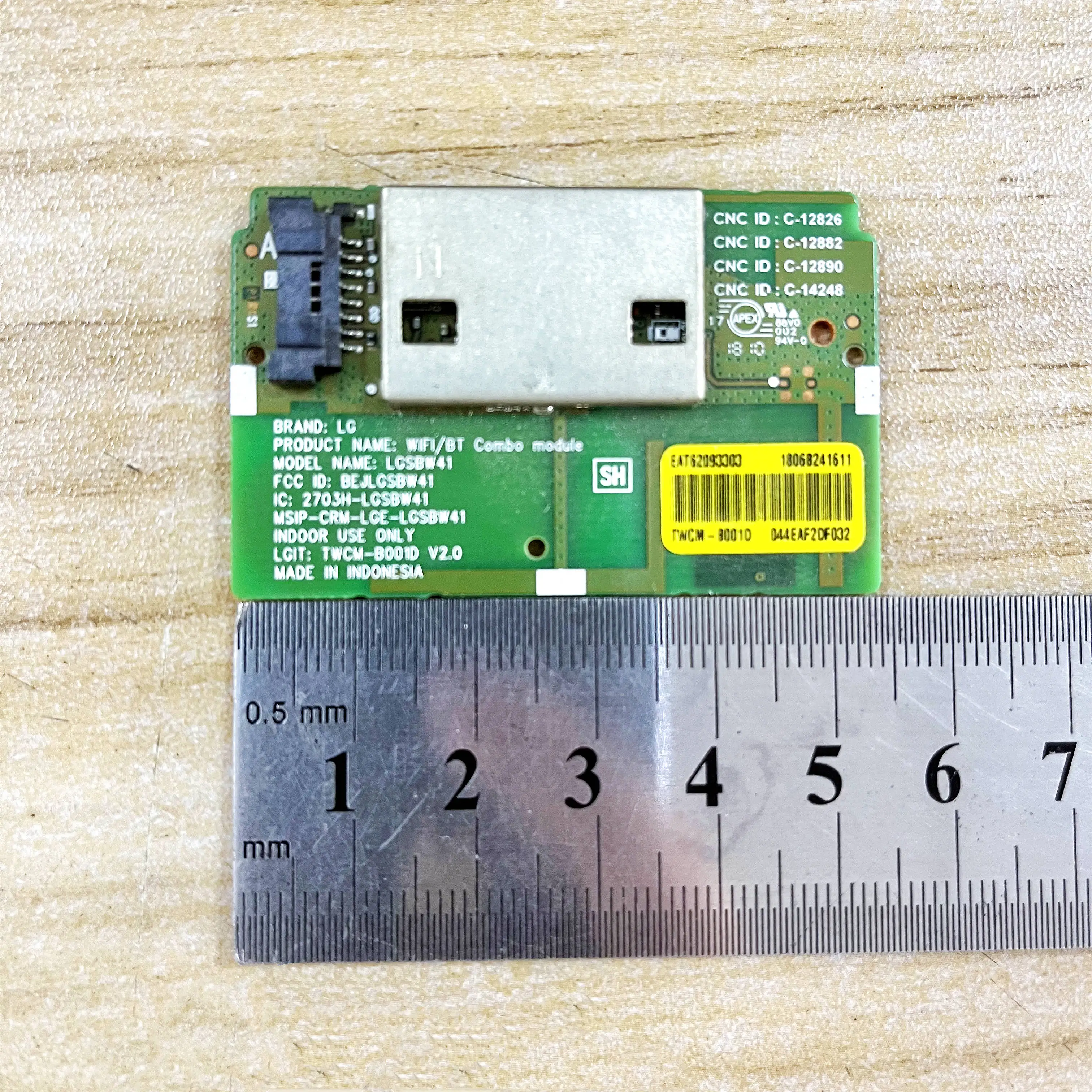 WiFi-BT-Combo-module-LGSBW41-WIFI-TiVi-LG-43UH610T-43UH617T-49UH610T ...