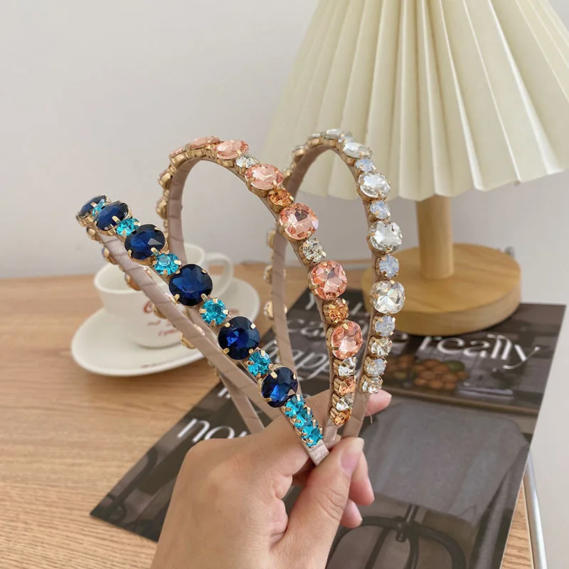Crystal Headbands Diamonds Women Diamonds Hair Head Band Crystal