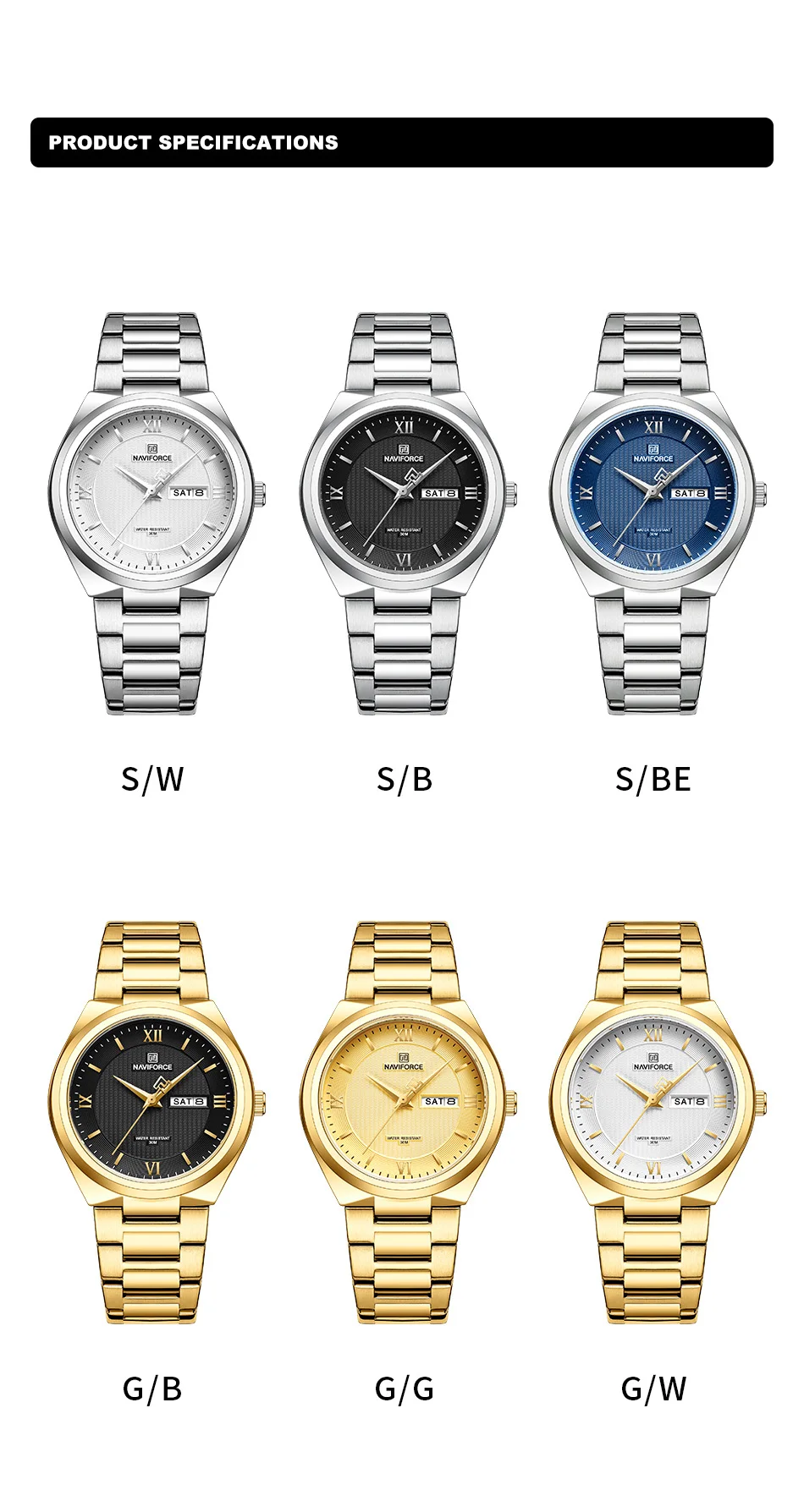 Naviforce 8030 Men's Watch description image 12
