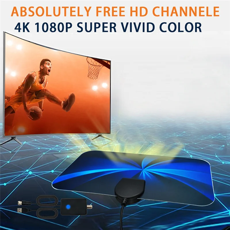 고화질 디지털 TV 안테나, 실내 디지털 TV 안테나, 미니 HDTV 안테나, DVB-T2 ATSC 안테나, 신호 리시버