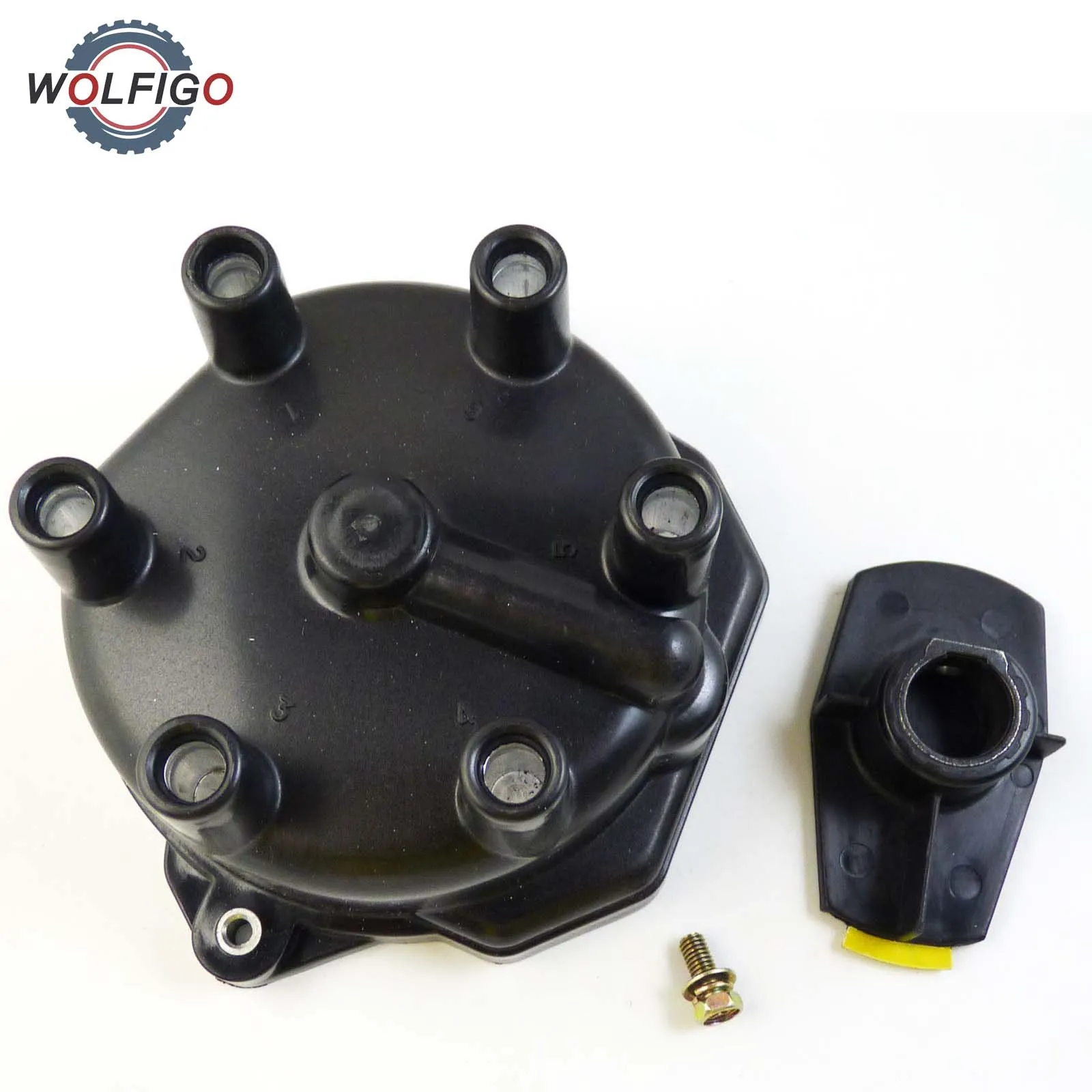WOLFIGO 1 set IGNITION Distributor Cap & Rotor Kit 22162-0W000 22157-1W600 for Nissan Quest Frontier Pathfinder XTERRA MERCURY
