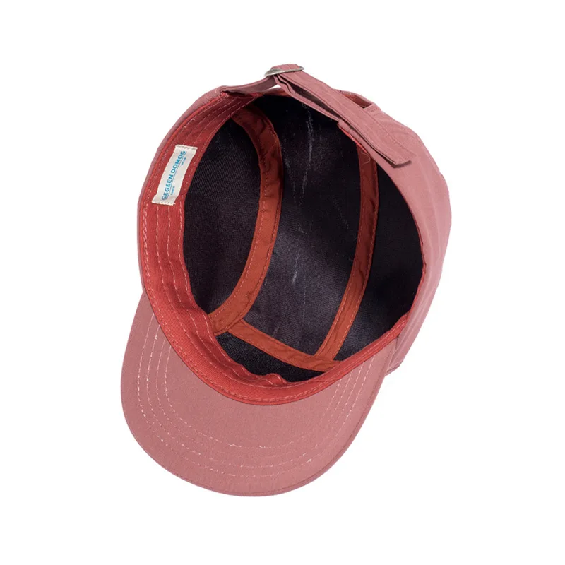 VACIGODEN 숙녀 5 패널 모자 짧은 챙 야구 모자 여성 플랫 빌 캠핑 Gorras 다채로운 로우 크라운 클래식 Gorros