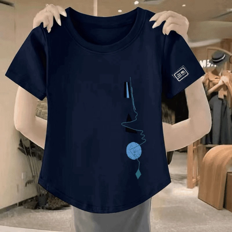 Right print navy blue [bottom right] lightning