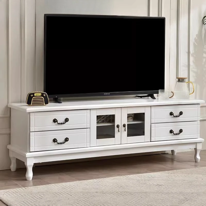 Intrattenimento Film Supporti TV Soggiorno Camino Monitor Cassettiere Supporti TV Lusso Nordico Classificazione Mobili in legno Muebles - immagine 6