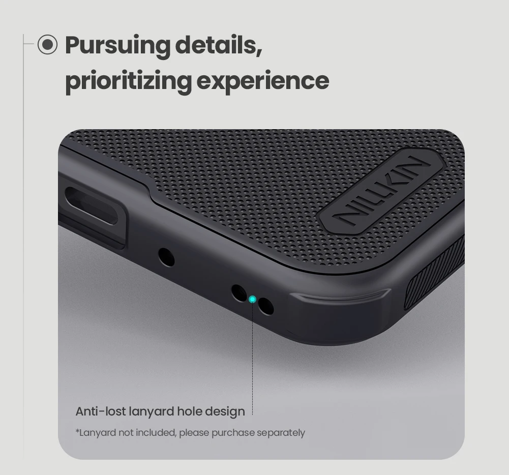 Nillkin für Samsung Galaxy A17 5G Hülle, TPU, weich, ultradünn, Super Shield Frosted Pro, magnetische Hülle, Schutz auf der Rückseite