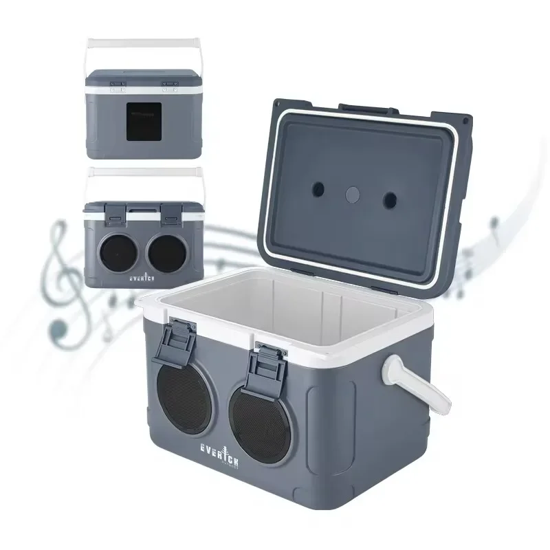 Pattern 21L Portable Cooler Bag Bluetooth Speaker Insulated Beachside Tunes Refreshments Box Wine Camp Fishing Cans