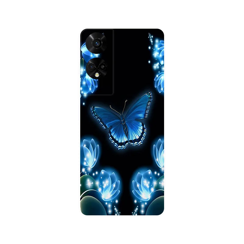Cartoon Design Shockproof TPU Silicone Bumper Case - Soft Back Cover