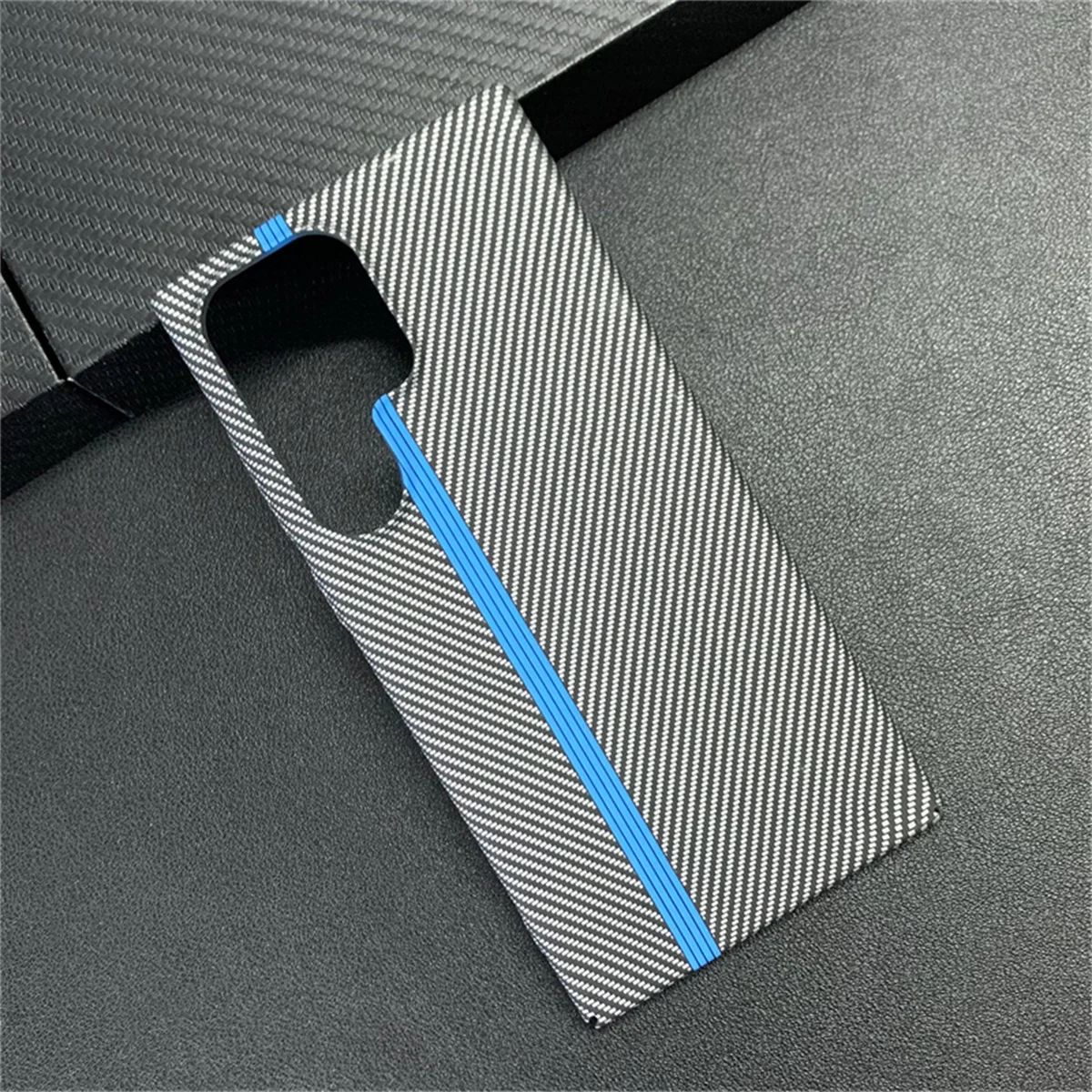 Luxury Ultra Thin Carbon Fiber Pattern Armor Case - Slim, Hard, Shockproof Phone Protection