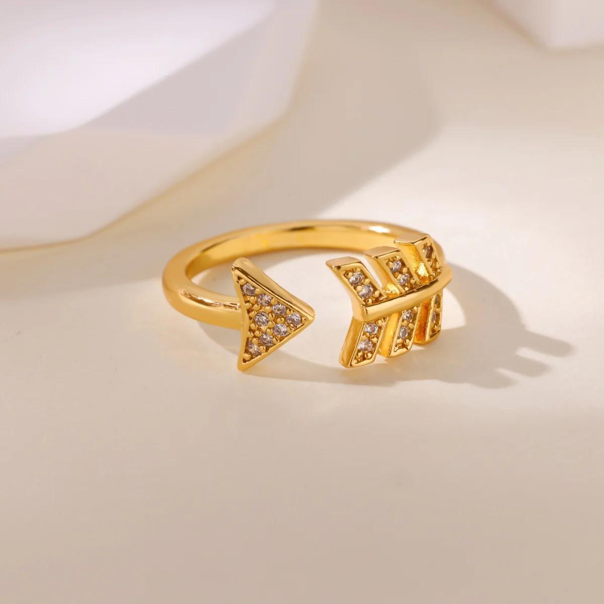 Fashion Zircon Geometric Rings For Women