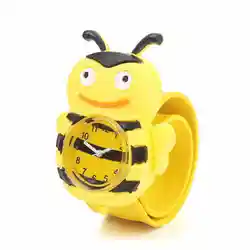 3D Cartoon Quartz Children's Wrist Watch - Fun & Stylish Gift (Bee)