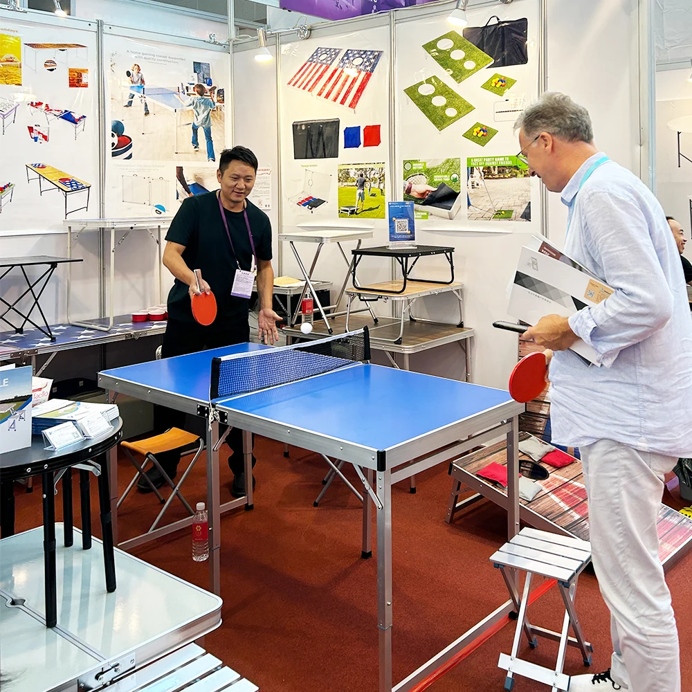 Hot Sale Mini Table Tennis Small Pingpong Table for Children Adult