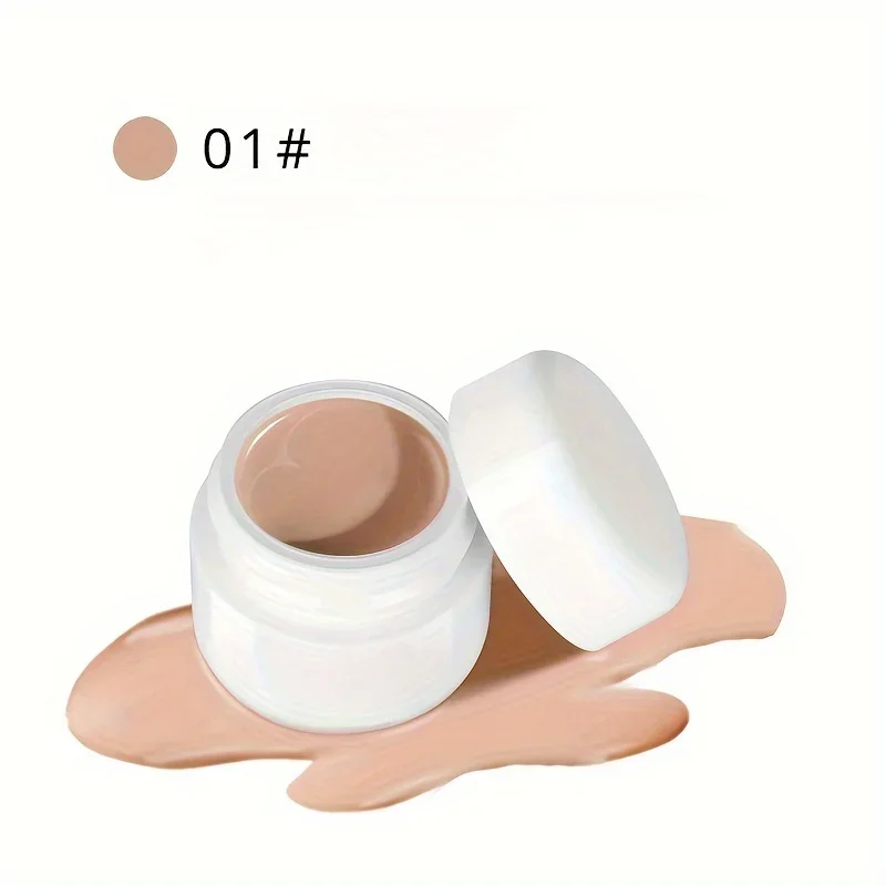 Waterproof Full Coverage Concealer for Scars Natural Finish Foundation for All Skin Tones and Types Korean Cosmetics
