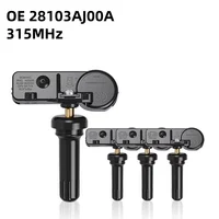 4Pcs Tire Pressure Monitoring System (TPMS) Sensor 28103AJ00A 315MHz For Subaru