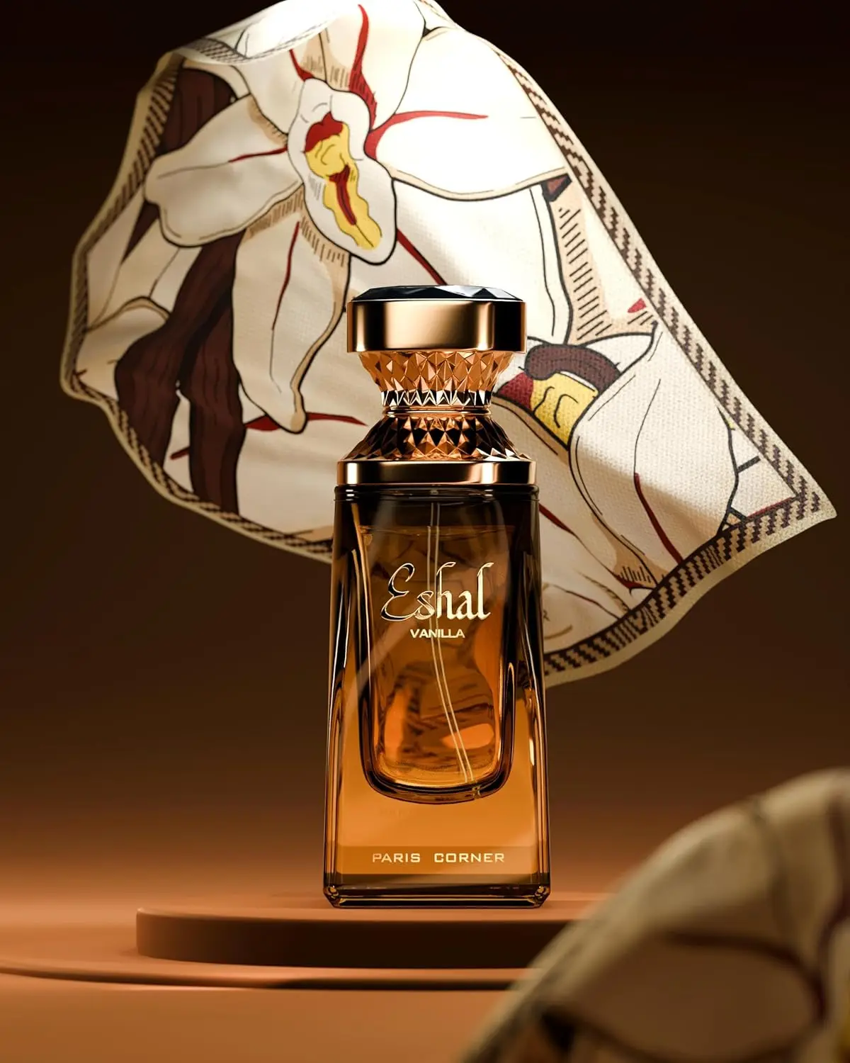 Paris Corner Eshal Vanilla EDP 3.4 Fl Oz Perfume for Women Sweet Sensual Long-Lasting Fragrance Indulge in Sugar High Quality 4