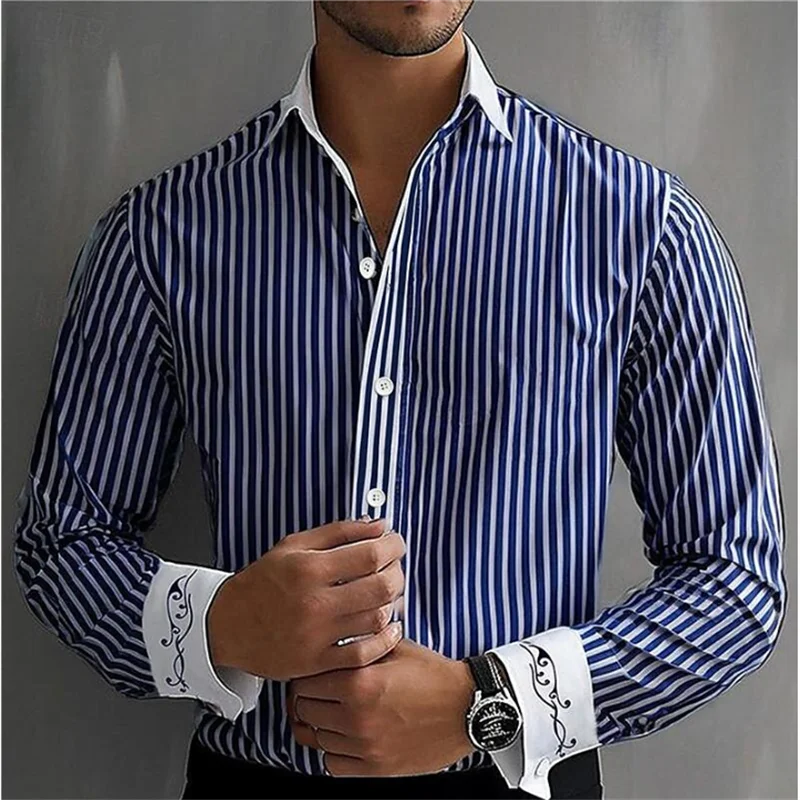 Camicia Uomo Slim Fit In Bamb&ugrave; E Cotone - Manica Lunga Elegante