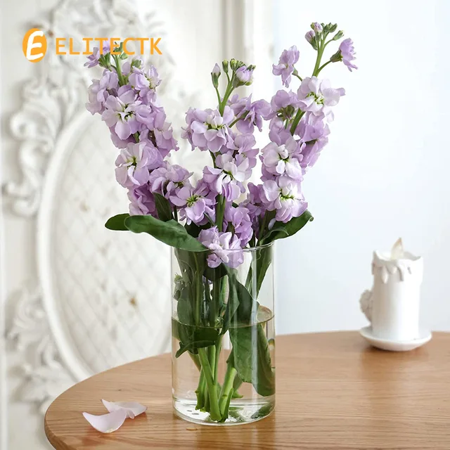 12Db Üveghenger Vázák Középpontokhoz Esküvői Dekorációk 4,7 Hüvelykes 12 Cm Magas Üveg Hurrikán Gyertyatartó Az Asztalpolchoz - Image 3