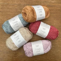 1*50g ball Sandnes Garn Tynn  Line Yarn Handknitting Yarn linen cotton blended yarn 1