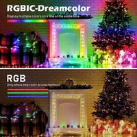 TUYA Fairy String Lights RGBIC Color Changing 10m 100 LED Fairy Light Indoor Outdoor String Light Multicolor Waterproof Light - Image 3