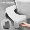 Toilet Squat Stool Waterproof Squatty Potty Toilet Foot Stool Portable Household Bathroom Anti-slip Simple Practical Step Stools 3
