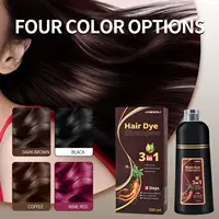Shampoo colorant capillaire Meidu 3 en 1, facile à utiliser, hydratant et sain pour les cheveux, crée une couleur naturelle, coloration rapide pour hommes et femmes 6
