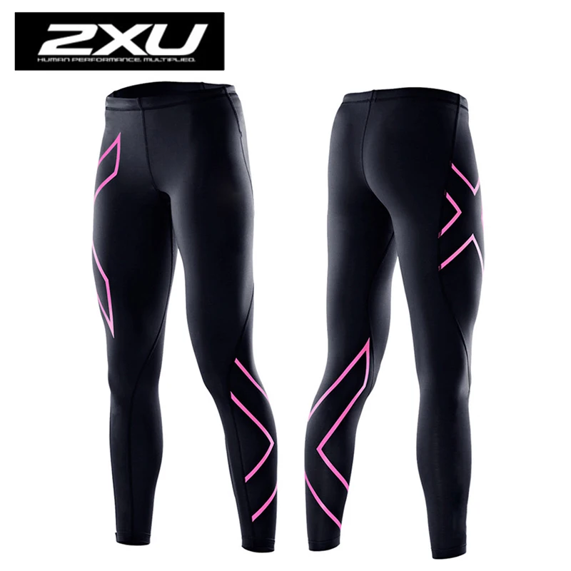 2XU Sports Leggings Women's running high elastic tights Quick-drying Yoga  fitness clothes Outdoor training leggings U14 - AliExpress