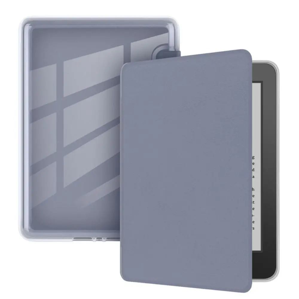 Premium Shockproof Leather E-Reader Case with Auto Wake/Sleep Function - 6 Inch