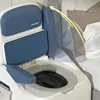 Simple Dual-Purpose Toilet Chair, Portable Indoor Commode, Backrest Elderly Seat, Disabled Pregnancy Bathroom Aid 5