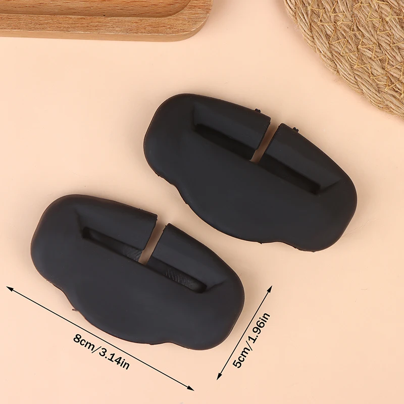 2Pcs Silicone Seat Belt Buckle Cover Anti-Scratch Rubber Car Seat Buckle Protector Clip Protection Cover Universal For SUV Sedan