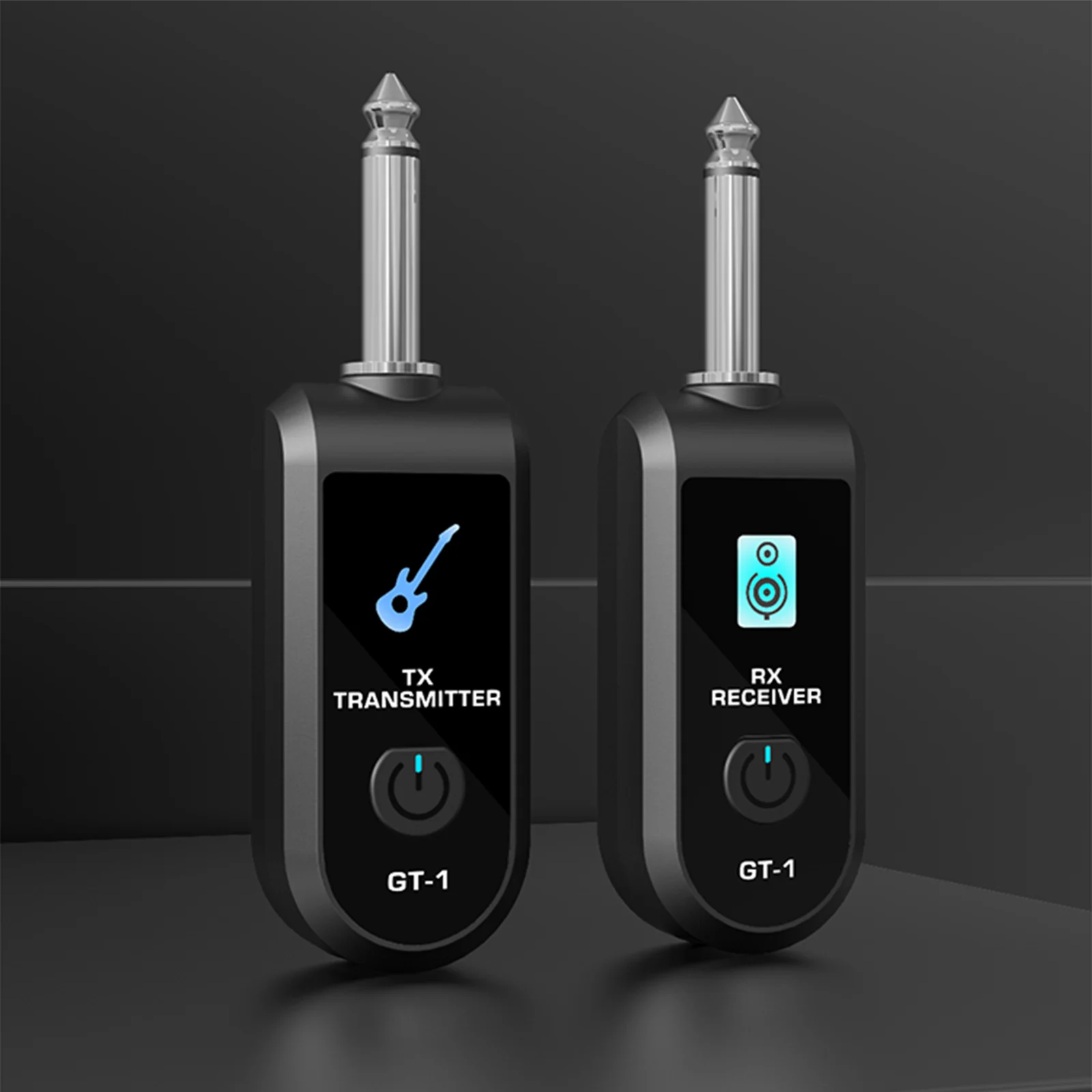 2.4G 무선 기타 송수신기, 정밀한 사운드를 제공하는 무선 기타 오디오 송수신기 (일렉트릭 기타/베이스용)