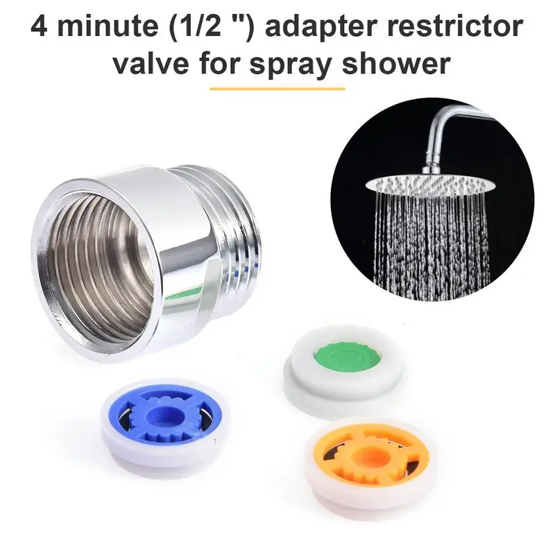 4PCSShowerHeadFlowControlValveSetWaterSaverDeviceFlowReducerLimiterForHASpray.jpg