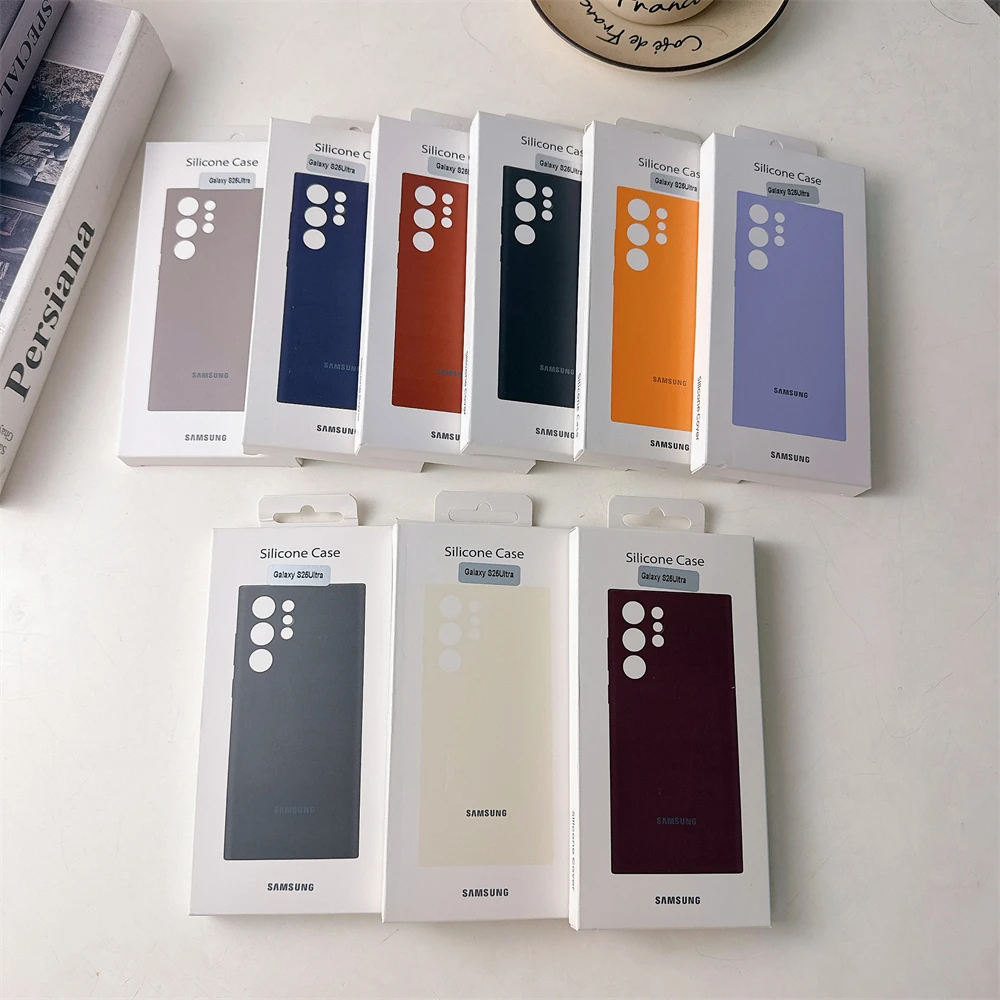Premium Liquid Silicone Shockproof Protective Phone Case Cover - Back Shell