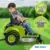 Ride-On 12V Zero Turn Lawn Mower Toy for Kids, Outdoor Play, Tractor, 3 MPH, 77 lbs Max, Ages 3-7, Green 5
