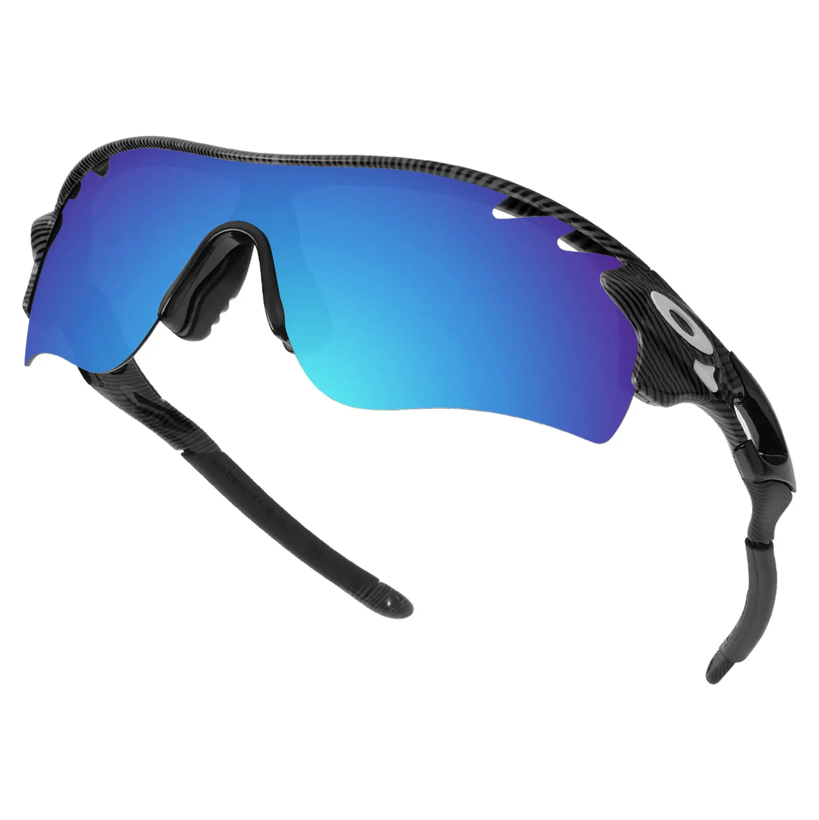 Bwake POLARIZED and NON POLARIZED Replacement Lenses for-Oakley RadarLock Path Vented/Asian Fit Sunglasses Multiple Colors